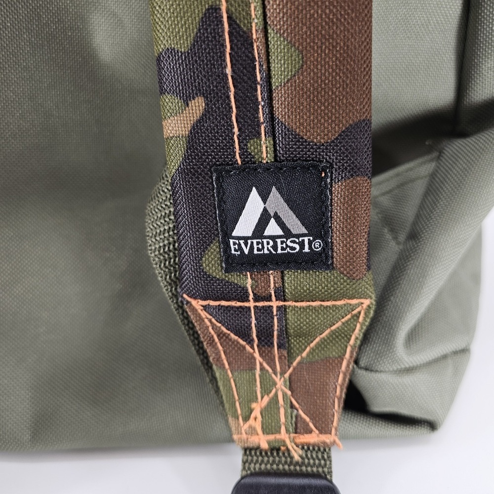 Everest Backpack Olive Camo Colorblock School Travel Daypack Model 1045CB - Picture 14 of 16